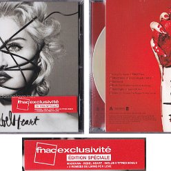 2015 Rebel Heart Deluxe edition - Cat.Nr. 6025 4725 9554 - France (Rebel Heart Deluxe Edition FNAC Exclusive - Includes Living For Love CD Single in Cardsleeve - 2 tracks)