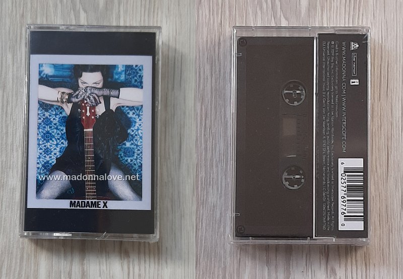 2019 Madame X Cassette Album - Cat.Nr. 00602577697760 - Europe
