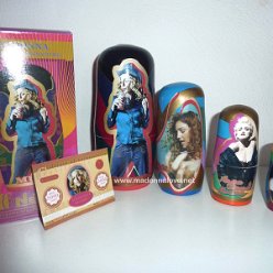 2004 - Madonna limited Wooden Nestling Dolls