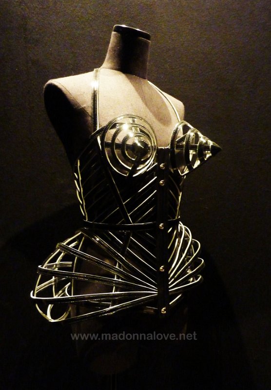 MDNA Tour Corset - The fashion world of Jean Paul Gaultier exhibition Rotterdam 2013