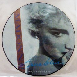 1986 True blue 12inch Picture disc - Cat.Nr. W8550TP - UK