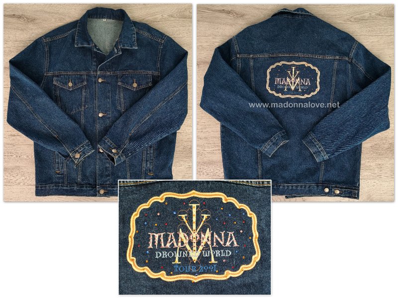 2001 - Drowned world tour merchandise - Denim Jacket