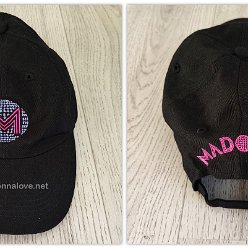 2006 - Confessions tour merchandise - Black cap