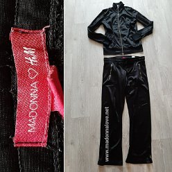 2006 - H&M Collection Madonna & Crew love H&M - Tracksuit black (used)