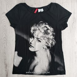 2011 H&M Madonna shirt True Blue (2)