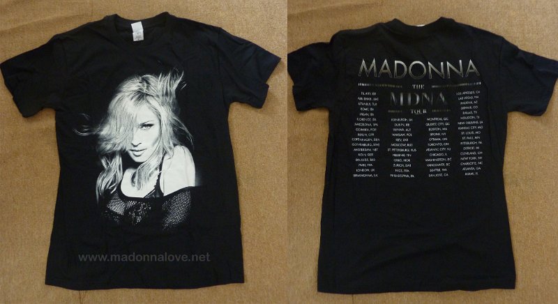 2012 - MDNA tour merchandise - T-shirt (3)