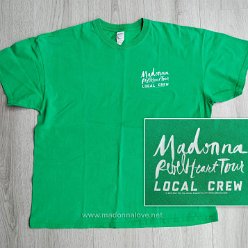 2015 - RebelHeart tour - Crew T-shirt