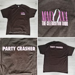 2023 - Celebration tour merchandise - Crew T-shirt 