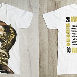 2023 - Celebration tour merchandise - T-shirt Blond Ambition