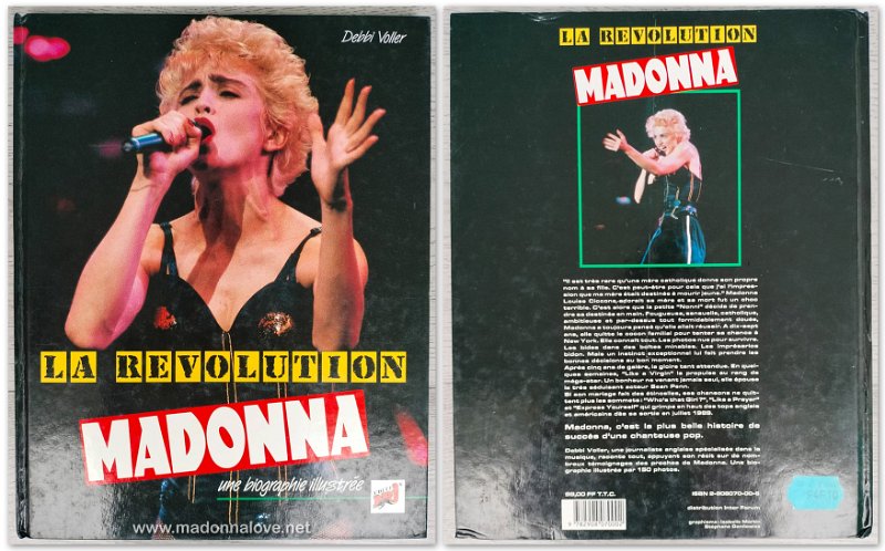 1989 Madonna la revolution (une biographie illustree) (Debbi Voller) - France - Barcode 9782908070002