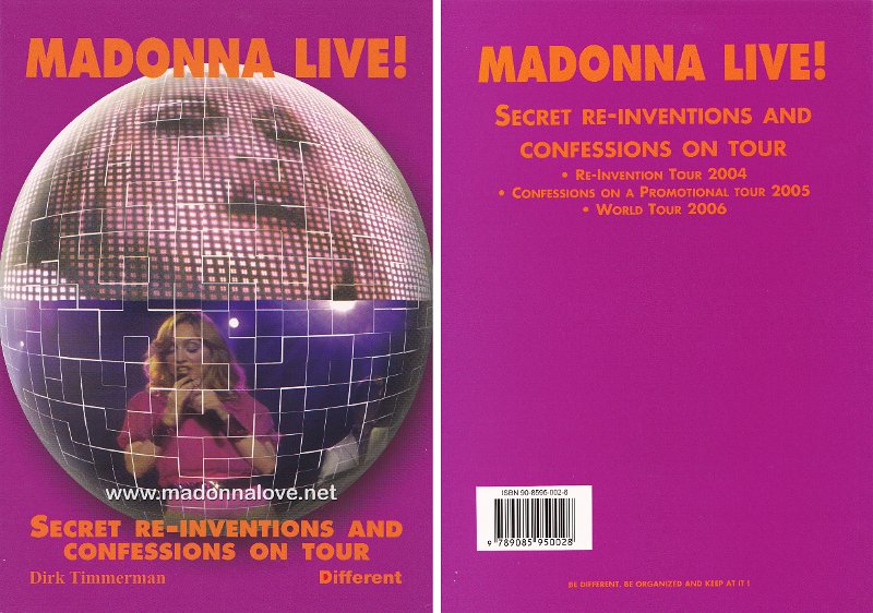 2006 Madonna live - Secret re-inventions and Confessions on tour (Dirk Timmerman) - Belgium - ISBN 9085950026