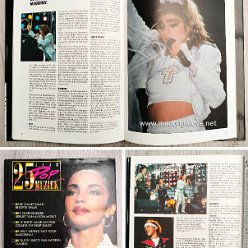 1985 25 jaar popmuziek - Het jaar van Live Aid 1985 (3 pages on Madonna) - Holland