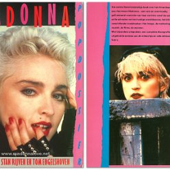 1987 Madonna Popdossier (Alfred Bos, Stan Rijven & Tom Engelshoven Loeb) - Holland - ISBN 90 6213 730 X