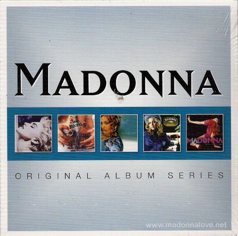 2012 Boxset Madonna original album series - Cat. Nr. 8122797405 - Germany