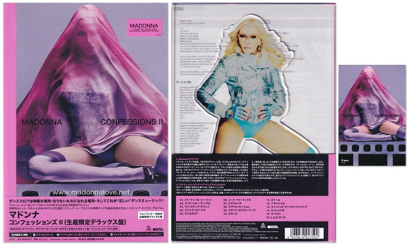 2026 CONFESSIONS II (HMV Japan Exclusive Limited Deluxe Edition) - Cat. Nr. WPCR-18861 - Japan