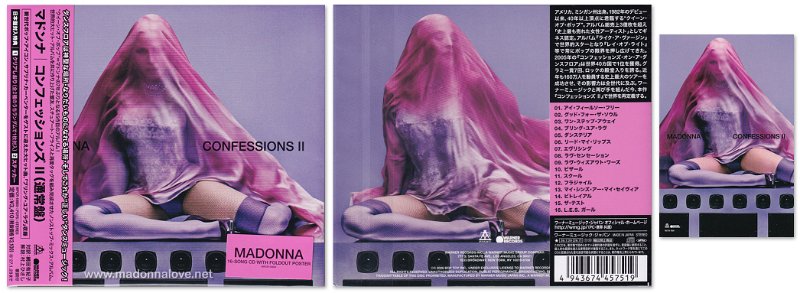 2026 CONFESSIONS II (Softpack Edition with fold-out poster) - Cat. Nr. WPCR-18860 - Japan