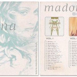 2001 Madonna Best of music boxset (including The immaculate collection & GHV2 CD's) - Barcode 4019109100128 - Germany