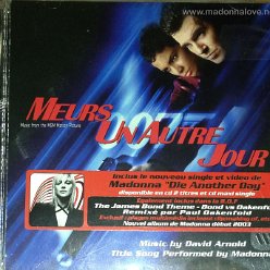 2002 Die another day official soundtrack - Cat.Nr . 9362-48348-2 - France (Germany pressing with French sticker denotes for France market)