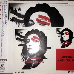 2003 American life - Cat.Nr. WPCR-11540 - Japan (with stickers)