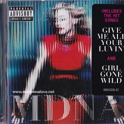 2012 MDNA 1CD - Cat. Nr. B0016658-02 - USA (Parental Advisory editon + comes with big sticker)