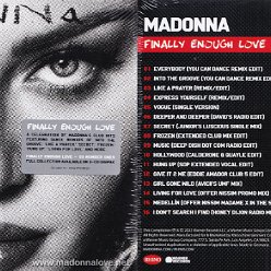 2022 Finally Enough Love (1CD) - Cat. Nr. R2 695110_603497838820 - Germany