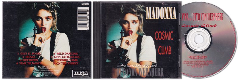 1992 Madonna with Otto Von Wernherr - Cosmic Climb - Cat. Nr. MER001 - UK