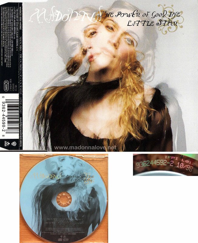 1998 The power of goodbye - CD maxi single (3trk) - Cat.Nr. 9362 445982 - Germany (936244592-2 1098 on back of CDO)
