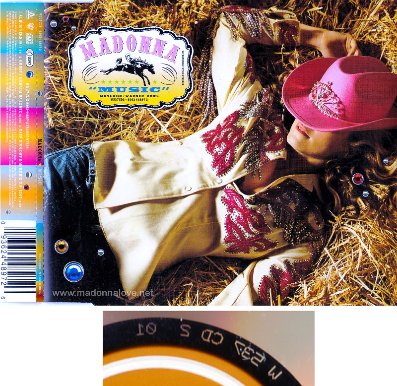2000 Music - CD maxi single (3-trk) - Cat.Nr. W537CD2 - UK (W 537 CD 2 01 Disctronics on back of CD)