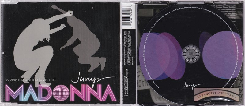 2006 Jump - CD maxi single (2-trk) - Cat.Nr. W744CD1 - UK (W744CD1 on back of CD)