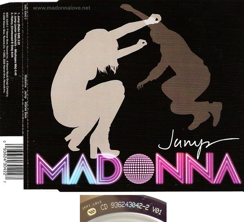 2006 Jump - CD maxi single (3-trk) - Cat.Nr. 9362 43042 2 - Germany (9362 43042-2 V01 on back of CD)