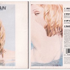 1993 Rain - CD maxi single Digipack (4-trk) - Cat.Nr. 9 40988-2 - USA (1 40988-2 02 on back of CD)