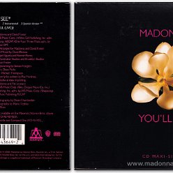 1994 You'll see - CD maxi single Digipack (4-trk) - Cat.Nr. 9 43649-2 - USA (X16152 1 43649-2 RE-2 01 MS1 on back of CD)