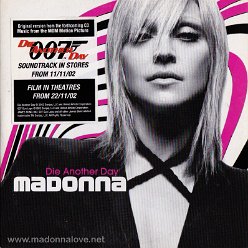 2002 Die another day - Cardsleeve CD single (2-trk) - Cat.Nr. 5439 16681-2 - Germany (with sticker)