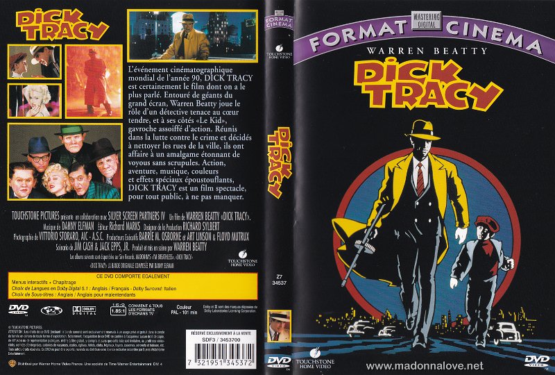 1990 Dick Tracy - Cat. Nr. Z7 34537 - France