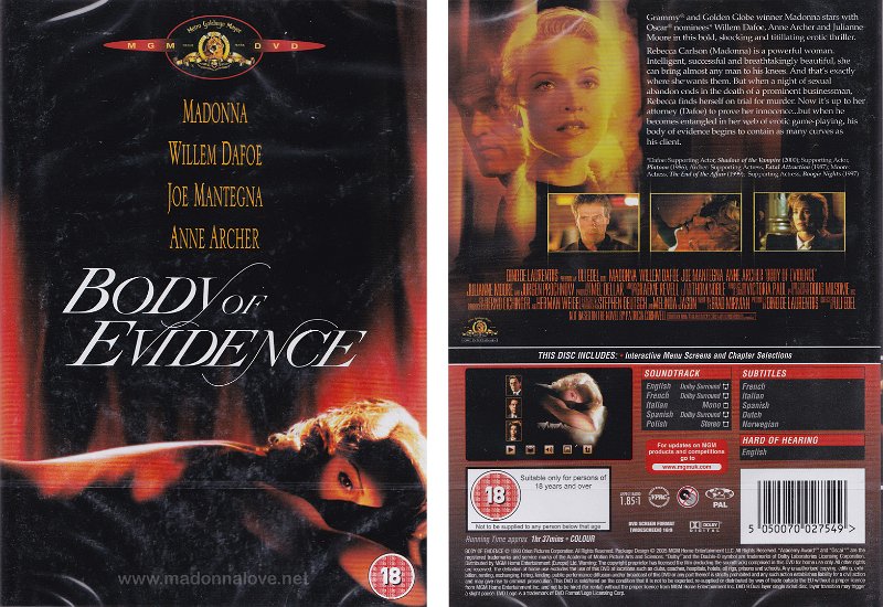 1993 Body of evidence - Cat.Nr. 10005384 MZ1 - UK
