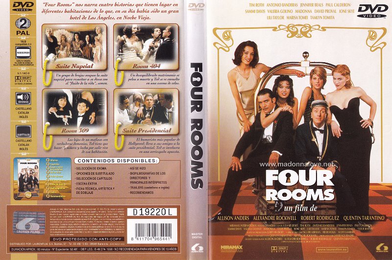 1994 Four Rooms - Cat.Nr. D19220L - barcode 8411704965441 - Spain