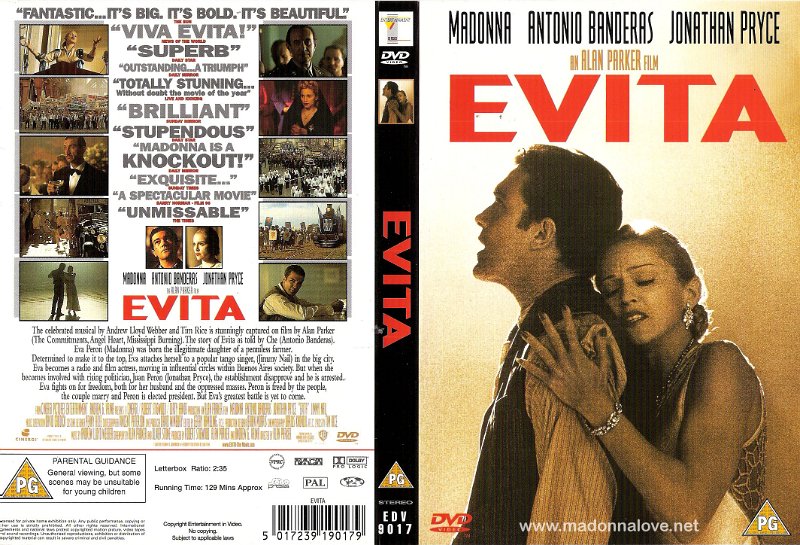 1996 Evita - Cat.Nr. EVD 9017 - UK