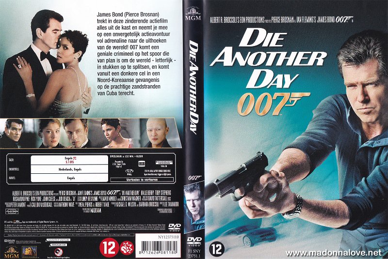 2002 Die another day - Cat.Nr. F1 NY 29262.3 - Holland
