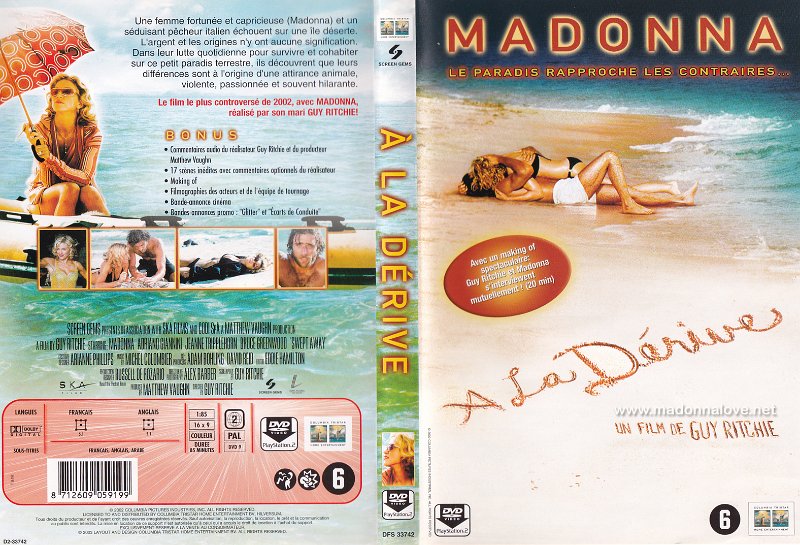 2002 Swept away (A La Dérive) - Cat.Nr. DFS 33742 - France