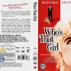 1987 Who's that girl - Cat.Nr. Z1 11758 - UK
