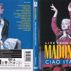 1988 Madonna Live from Italy Ciao Italia - Cat. Nr. 7599-38141-2 - Germany (edition 2)