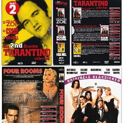 1994 Special limited edition - The 2nd Quentin Tarantino box (includes Four Rooms DVD - Cat.Nr. K6166DVD) - S78965DVD - barcode 8713045210526 - Holland