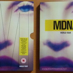 2013 MDNA Tour Deluxe (DVD + 2CD) - Cat. Nr. 06022537489244 - Europe