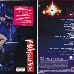 2017 RebelHeart tour digipack (DVD & CD) - Cat.Nr. EV020862 - USA (comes with sticker)