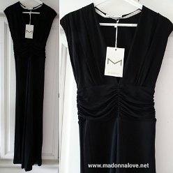 2007 - H&M - M by Madonna - Black maxi dress (sleeveless)