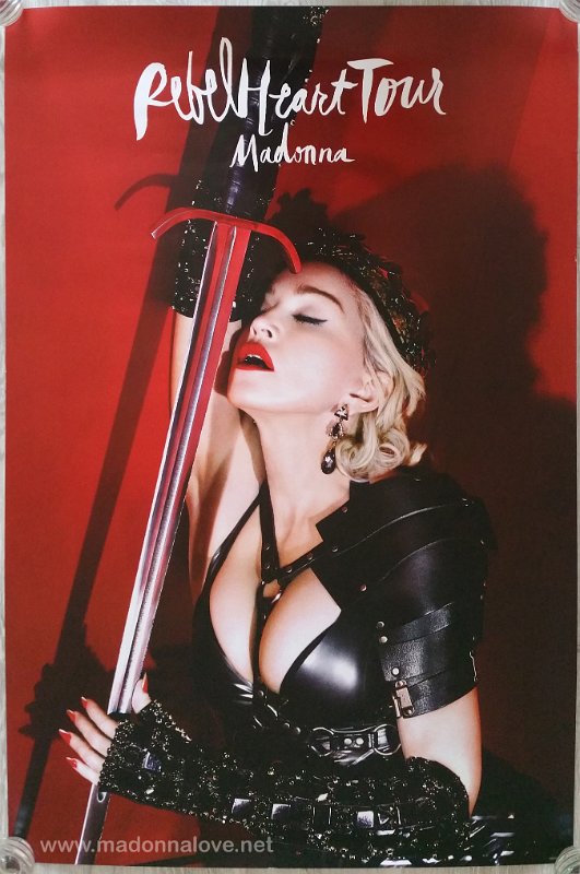 2015 - ICON Live Pass Rebel Heart poster
