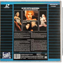 1991 - In bed with Madonna (French edition in golden laser disc) - Cat. Nr. 3395 35 - France