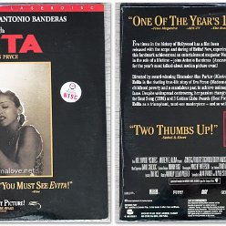 1997 - Evita Laserdisc - Cat. Nr. 11853-AS - USA