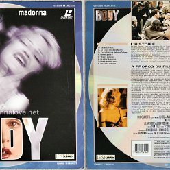 Body (Body of evidence) 1993 Laserdisc - Cat. Nr. 356104 - France