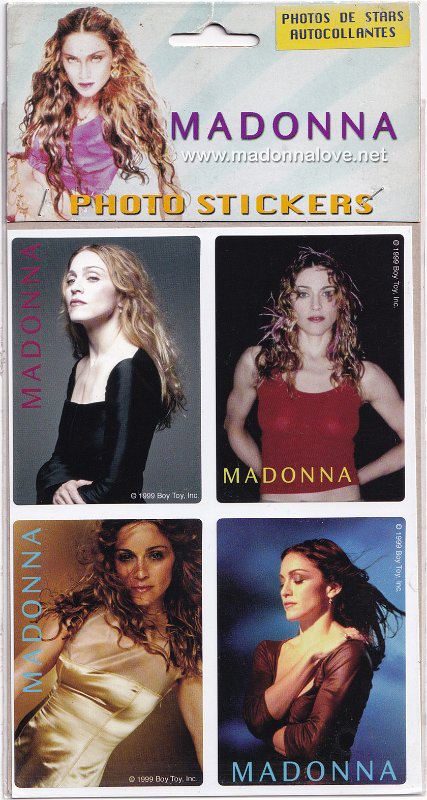 1999 - Official stickersheets Ray of Light (1)